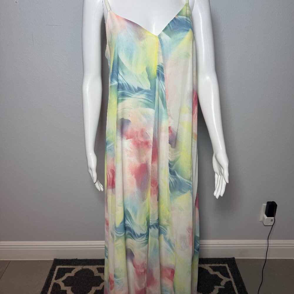 Dreamy Watercolor Maxi Dress
